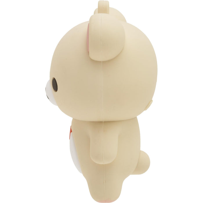 San-X Korilakkuma 鬆弛熊吉祥物鑰匙圈 154x42x30mm 尺寸