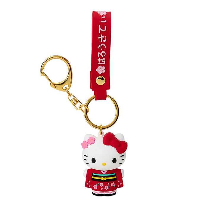 Sanrio Hello Kitty 3D Kimono Keychain - Cute Collectible Accessories-Kiichin - The #1 Place for Japanese Goods in Your Hand!