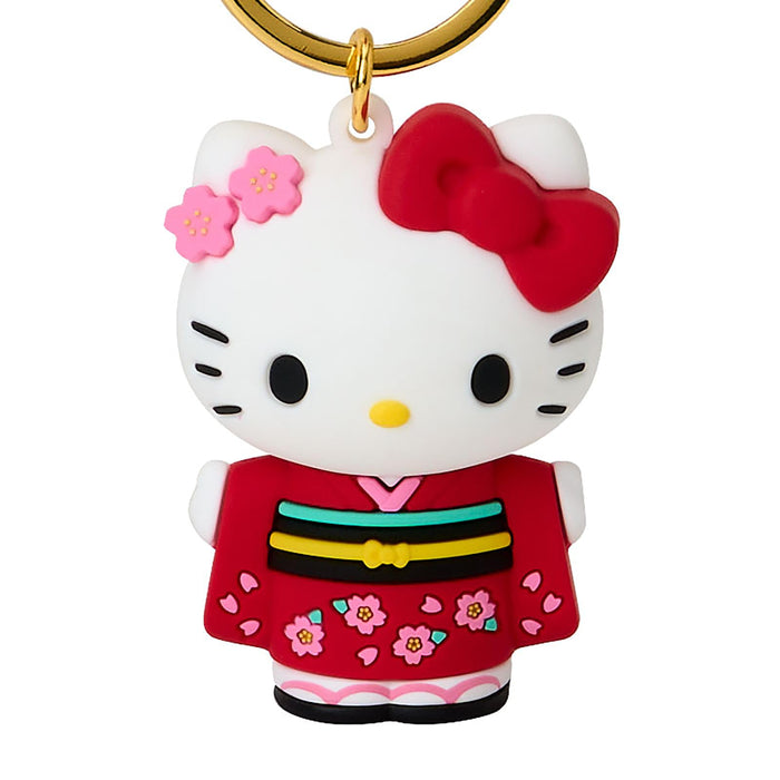 Sanrio Hello Kitty 3D Kimono Keychain - Cute Collectible Accessories-Kiichin - The #1 Place for Japanese Goods in Your Hand!