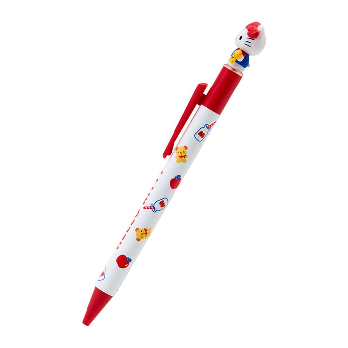 Sanrio Hello Kitty Ballpoint Pen with Mascot Black Ink ABS Resin