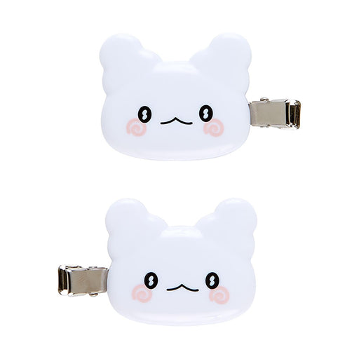 Sanrio Hanamaru Ghost Bangs Clip Set of 2 - Stylish Hair Accessory-Kiichin - The #1 Place for Japanese Goods in Your Hand!