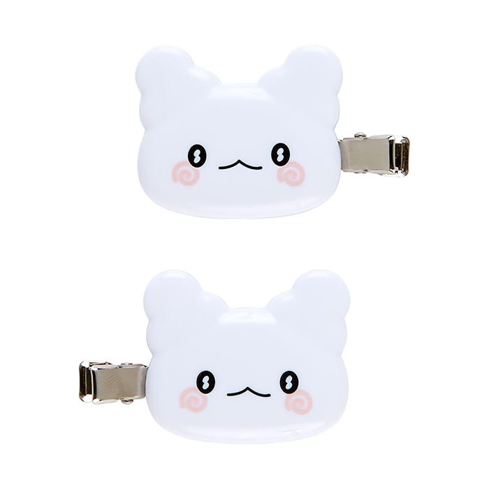 Sanrio Hanamaru Ghost Bangs Clip Set of 2 - Stylish Hair Accessory-Kiichin - The #1 Place for Japanese Goods in Your Hand!