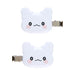 Sanrio Hanamaru Ghost Bangs Clip Set of 2 - Stylish Hair Accessory-Kiichin - The #1 Place for Japanese Goods in Your Hand!