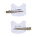 Sanrio Hanamaru Ghost Bangs Clip Set of 2 - Stylish Hair Accessory-Kiichin - The #1 Place for Japanese Goods in Your Hand!