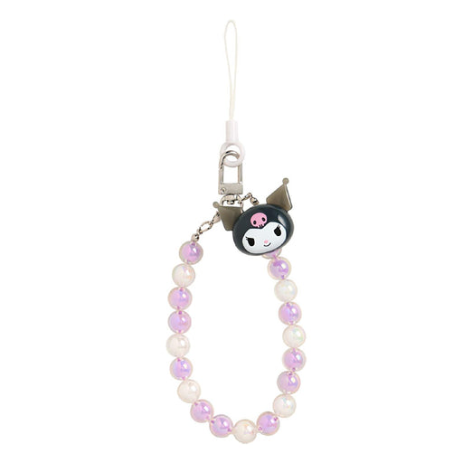 Sanrio Kuromi Beaded Hand Strap 927694 Cute Phone Accessory-Kiichin - The #1 Place for Japanese Goods in Your Hand!