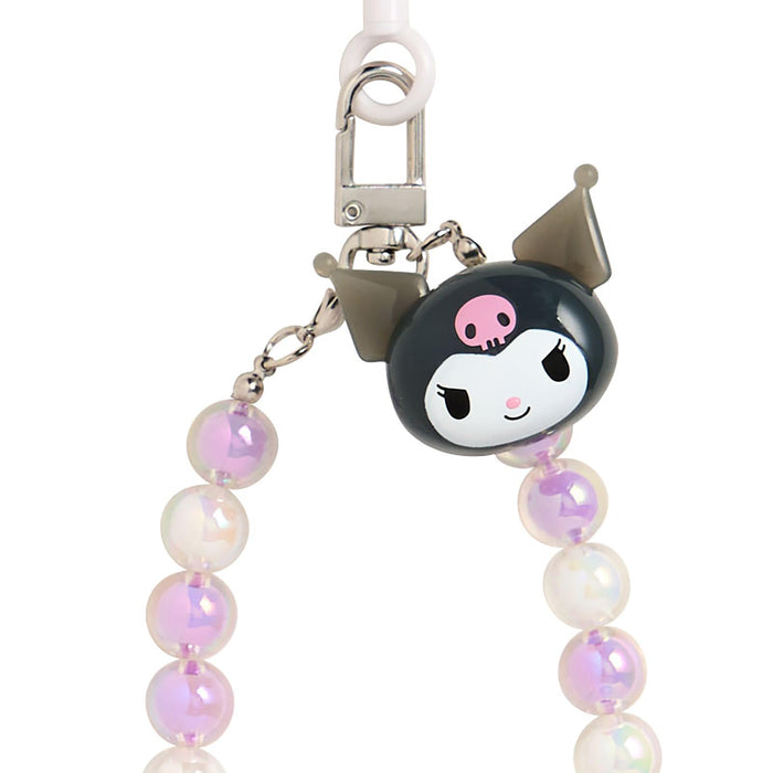 Sanrio Kuromi Beaded Hand Strap 927694 Cute Phone Accessory-Kiichin - The #1 Place for Japanese Goods in Your Hand!