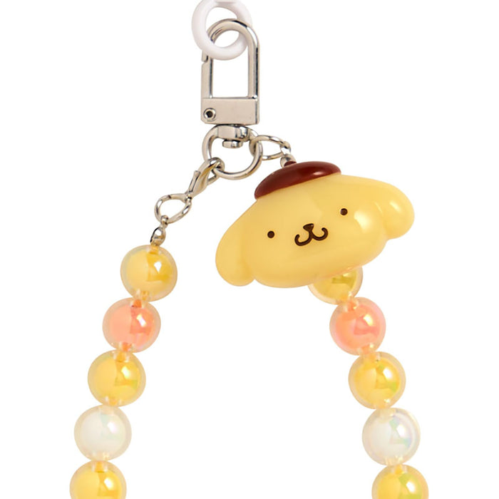 Sanrio Pompompurin Beaded Hand Strap 927350 - Cute Keychain Accessory-Kiichin - The #1 Place for Japanese Goods in Your Hand!