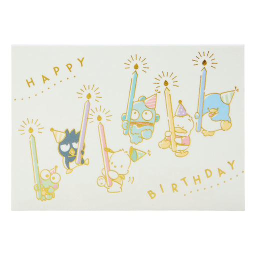 Sanrio Birthday Card Happy Cake Greeting Overseas Shipping Bd219-3-Kiichin - The #1 Place for Japanese Goods in Your Hand!