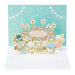 Sanrio Birthday Card Happy Cake Greeting Overseas Shipping Bd219-3-Kiichin - The #1 Place for Japanese Goods in Your Hand!