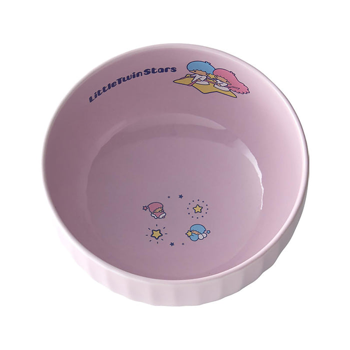 Sanrio Little Twin Stars Ceramic Rice Bowl Microwave Dishwasher Safe-Kiichin - The #1 Place for Japanese Goods in Your Hand!