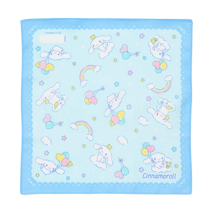Sanrio Cinnamoroll Cotton Handkerchief with Name Space - 144061-Kiichin - The #1 Place for Japanese Goods in Your Hand!