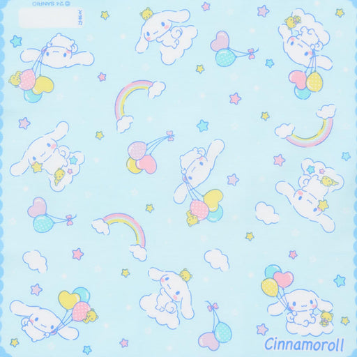 Sanrio Cinnamoroll Cotton Handkerchief with Name Space - 144061-Kiichin - The #1 Place for Japanese Goods in Your Hand!