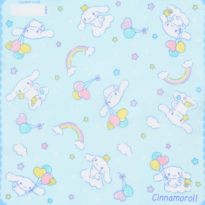 Sanrio Cinnamoroll Cotton Handkerchief with Name Space - 144061-Kiichin - The #1 Place for Japanese Goods in Your Hand!