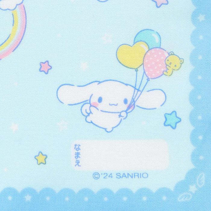 Sanrio Cinnamoroll Cotton Handkerchief with Name Space - 144061-Kiichin - The #1 Place for Japanese Goods in Your Hand!