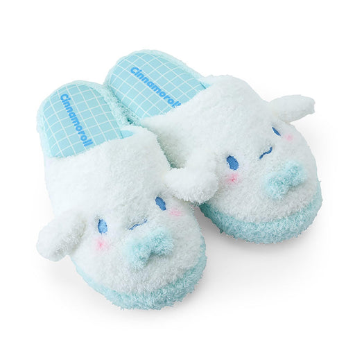 Sanrio Cinnamoroll Face-Shaped Slippers 25cm Cozy Comfort Pajama Footwear-Kiichin - The #1 Place for Japanese Goods in Your Hand!
