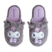 Sanrio Kuromi Face-Shaped Slippers 25cm Cute Comfy Footwear-Kiichin - The #1 Place for Japanese Goods in Your Hand!