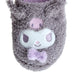 Sanrio Kuromi Face-Shaped Slippers 25cm Cute Comfy Footwear-Kiichin - The #1 Place for Japanese Goods in Your Hand!