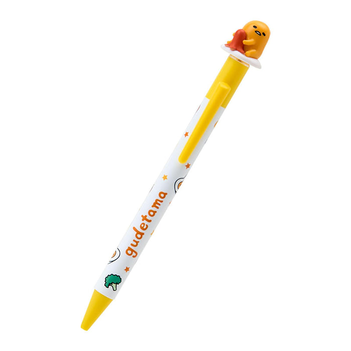Sanrio Gudetama Ballpoint Pen Black Ink Abs Resin with Mascot 927325