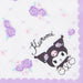 Sanrio Kuromi Cotton Handkerchief 144070 - Soft & Stylish Accessory-Kiichin - The #1 Place for Japanese Goods in Your Hand!