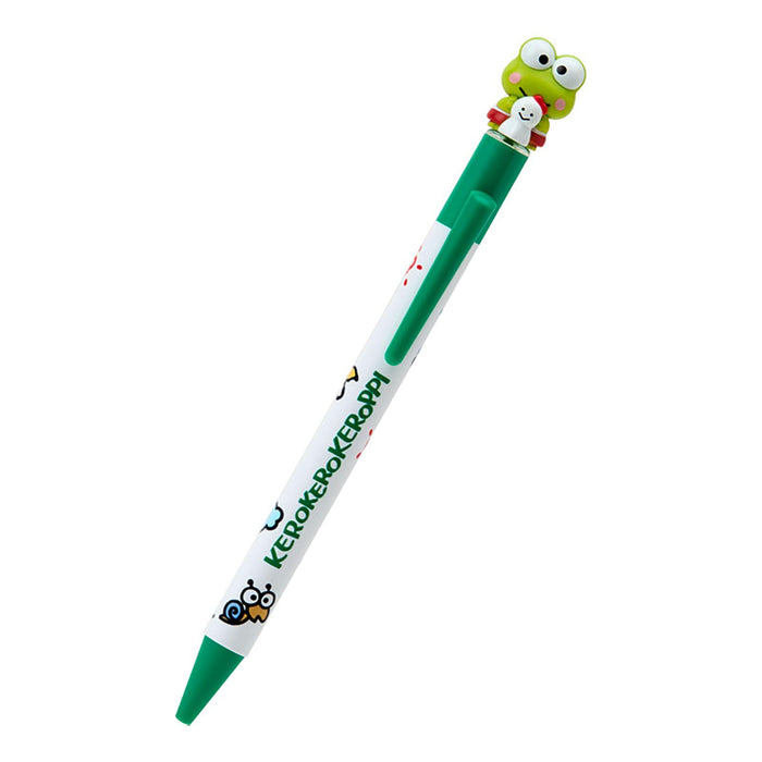 Sanrio Kerokerokeroppi Ballpoint Pen with Mascot Black Ink Abs Resin 927015