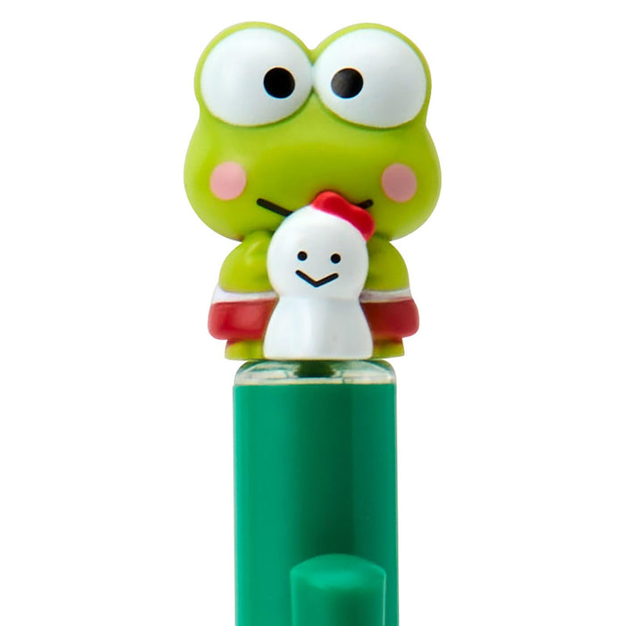 Sanrio Kerokerokeroppi Ballpoint Pen with Mascot Black Ink Abs Resin 927015