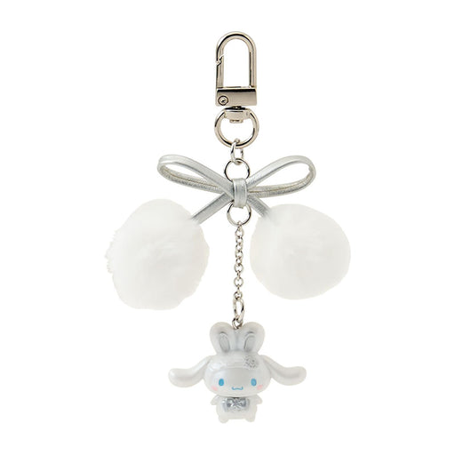 Sanrio Cinnamoroll Fluffy Snow Rabbit Keychain Cute Accessory-Kiichin - The #1 Place for Japanese Goods in Your Hand!