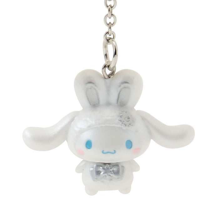Sanrio Cinnamoroll Fluffy Snow Rabbit Keychain Cute Accessory-Kiichin - The #1 Place for Japanese Goods in Your Hand!