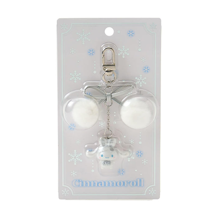 Sanrio Cinnamoroll Fluffy Snow Rabbit Keychain Cute Accessory-Kiichin - The #1 Place for Japanese Goods in Your Hand!