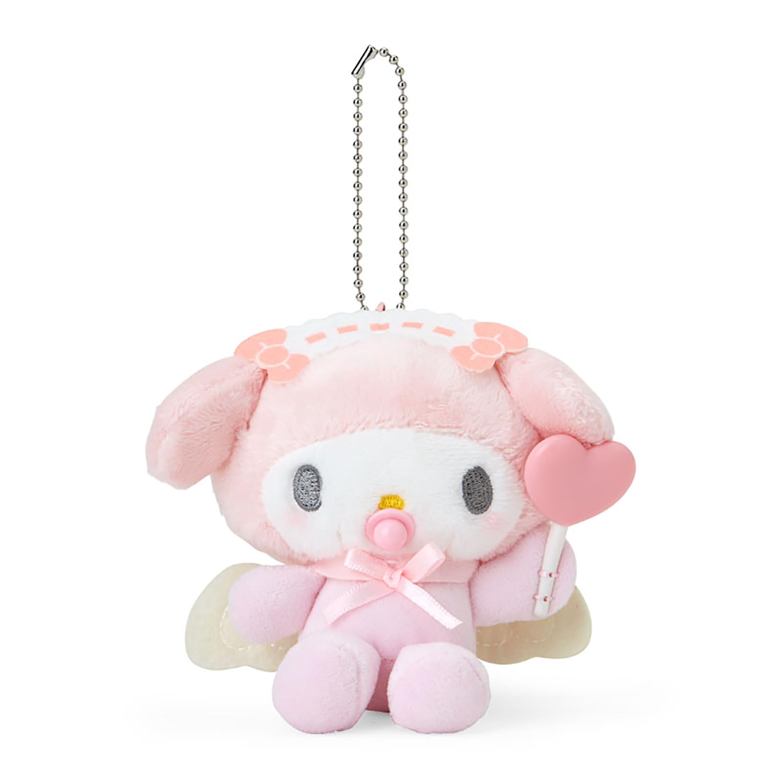 Sanrio Hello Kitty Baby Angel Plush Mascot Holder Toy