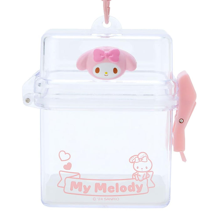 Sanrio My Melody Mini Clear Case 8x8x4cm 604461 - Pitatto Friends Customization Supplies