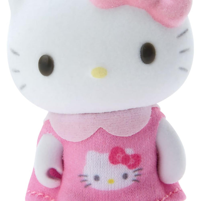 Sanrio 迷你 Pitatto 朋友絨毛娃娃 Hello Kitty 5.5x3.6x3cm - 裝扮角色玩具