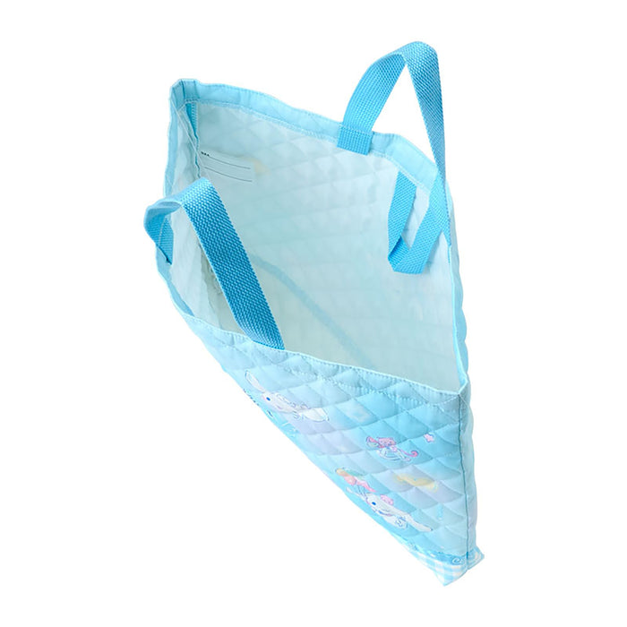 Sanrio Cinnamoroll Quilted Children's Tote Bag with Loop and Name Space-Kiichin - The #1 Place for Japanese Goods in Your Hand!