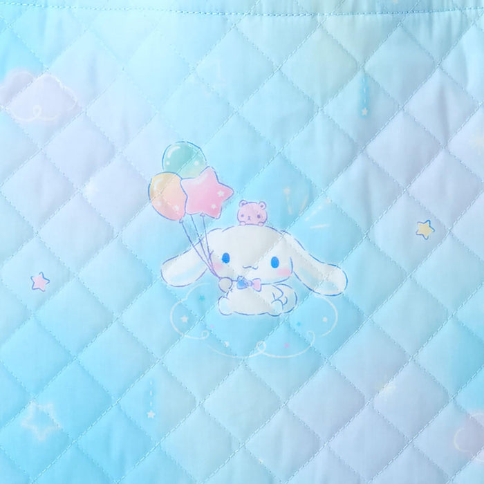 Sanrio Cinnamoroll Quilted Children's Tote Bag with Loop and Name Space-Kiichin - The #1 Place for Japanese Goods in Your Hand!
