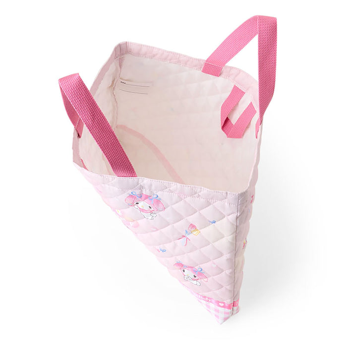 Sanrio My Melody Quilted Children's Lesson Bag with Name Space and Loops-Kiichin - The #1 Place for Japanese Goods in Your Hand!