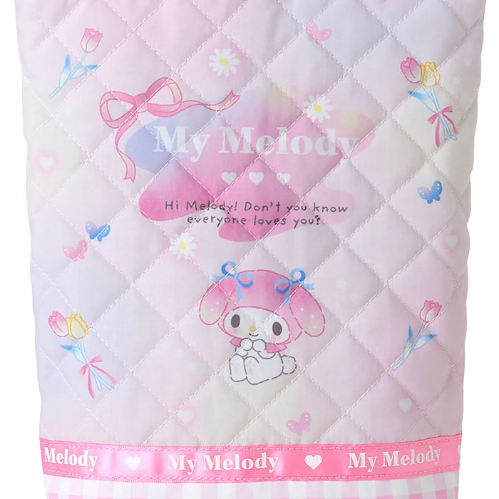 Sanrio My Melody Quilted Children's Shoe Bag with Name Space-Kiichin - The #1 Place for Japanese Goods in Your Hand!