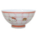 Kanesho Pottery Hello Kitty Blue White Check Tea Rice Bowl 11cm Microwave Safe-Kiichin - The #1 Place for Japanese Goods in Your Hand!