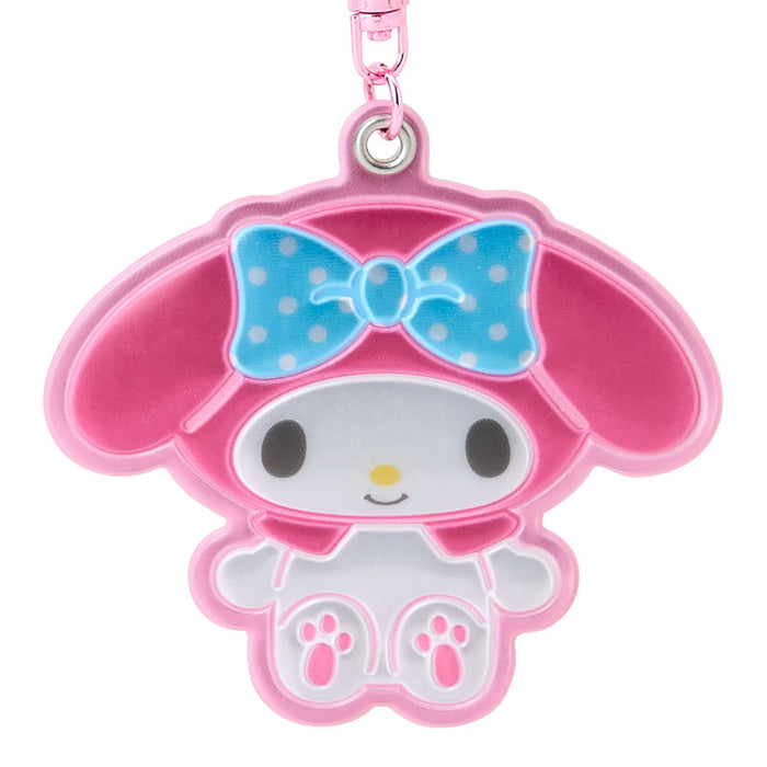 Sanrio Reflective My Melody Keychain 184705 for Safety and Style-Kiichin - The #1 Place for Japanese Goods in Your Hand!