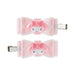 Sanrio My Melody Ribbon Hair Clip - Quilted Bangs Clip 2.5x5.5x0.7 cm-Kiichin - The #1 Place for Japanese Goods in Your Hand!