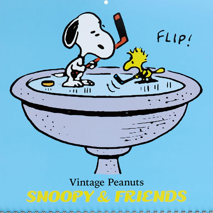 Sanrio Snoopy Wall Calendar 2024 - Made In Japan (701777)-Kiichin - The #1 Place for Japanese Goods in Your Hand!