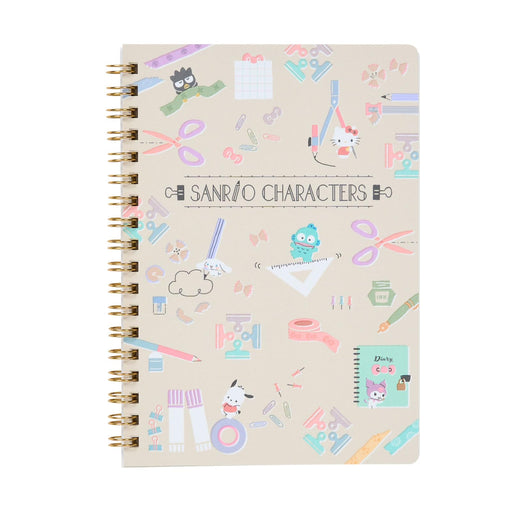 Sanrio Stationery Time B6 Ring Notebook 7mm Ruled 60 Pages-Kiichin - The #1 Place for Japanese Goods in Your Hand!
