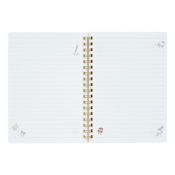 Sanrio Stationery Time B6 Ring Notebook 7mm Ruled 60 Pages-Kiichin - The #1 Place for Japanese Goods in Your Hand!
