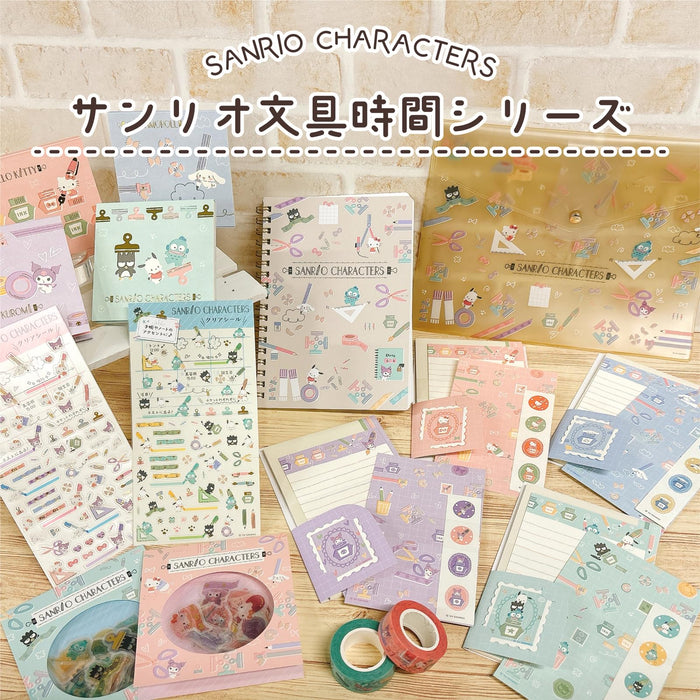 Sanrio Stationery Time B6 Ring Notebook 7mm Ruled 60 Pages-Kiichin - The #1 Place for Japanese Goods in Your Hand!