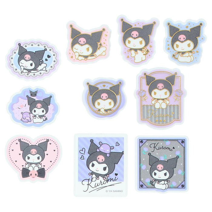Sanrio Kuromi Sticker Set 437590 - Cute Stickers Collection-Kiichin - The #1 Place for Japanese Goods in Your Hand!