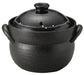 Santo Banko Ware Rice Cooker 2 Cups Black Glaze Model 13433-Kiichin - The #1 Place for Japanese Goods in Your Hand!