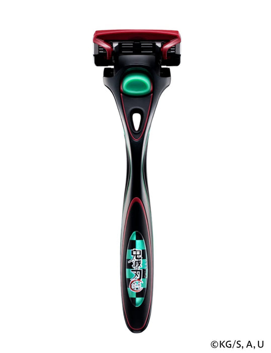 Schick Hydro 5 高级剃须刀和立式 Demon Slayer Tanjiro Kamado 模型带备用刀片