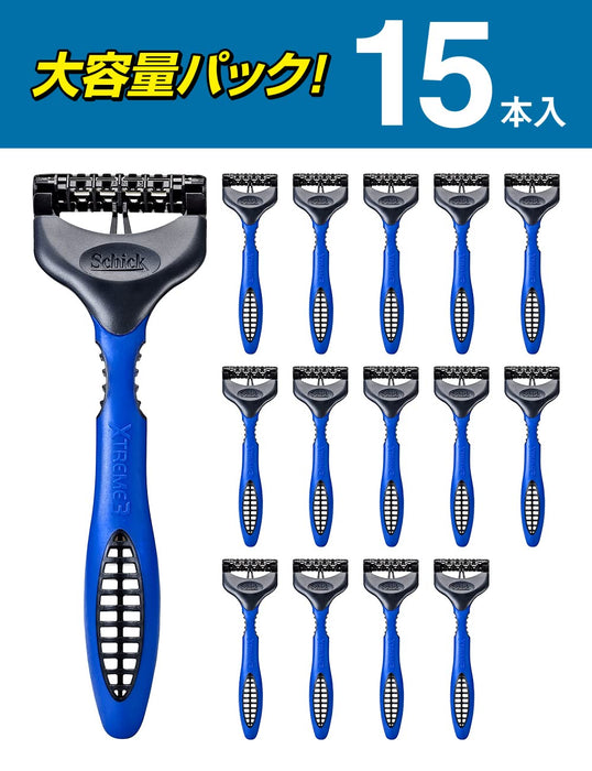 Schick Extreme 3 刮鬍刀 15 件裝 - Schick 的品質與精準度