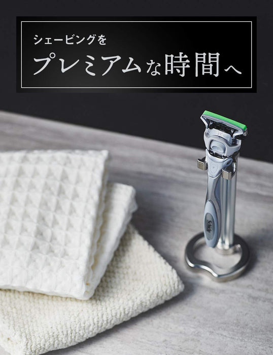 Schick Extreme Kiwami 5 刀片組合包，適合敏感肌膚，附支架和 4 個刀片