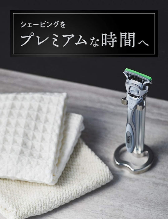 Schick Extreme Kiwami 剃须刀，适合敏感肌肤，附赠备用刀片