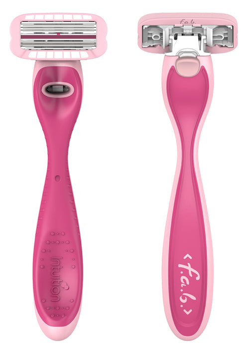 Schick Women's Intuition Fab Razor with 1 Replacement Blade Included