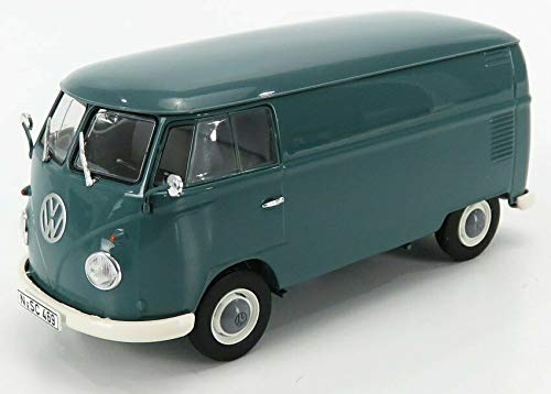 Schuco 1/32 Volkswagen T1B Box Van Model Blue - Diecast Collectible-Kiichin - The #1 Place for Japanese Goods in Your Hand!